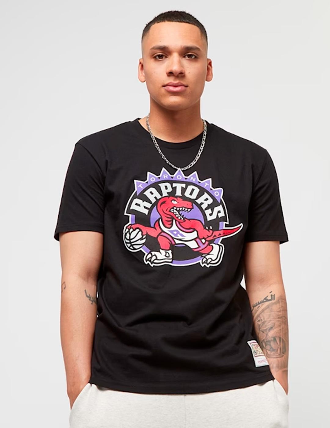 Camiseta Mitchell & Ness TORONTO RAPTORS negro unisex