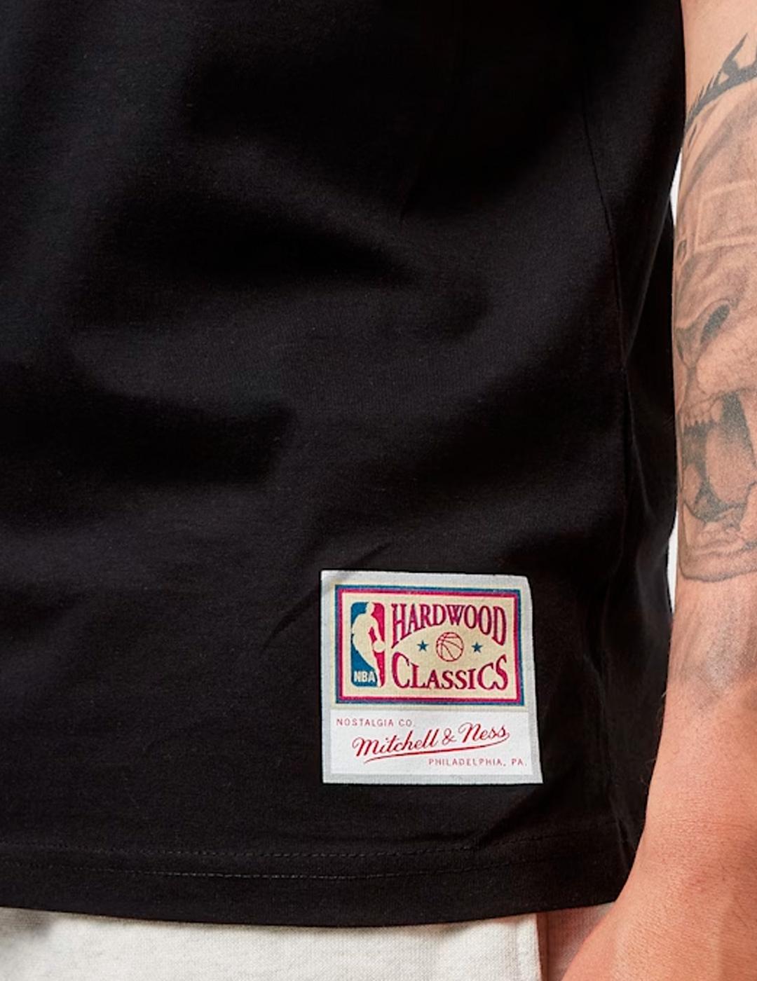 Camiseta Mitchell & Ness TORONTO RAPTORS negro unisex