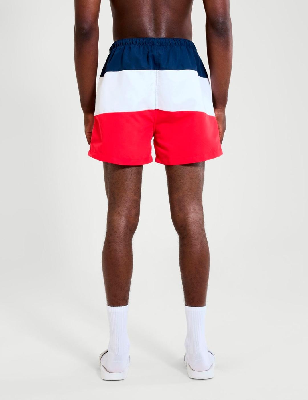 Bañador Ellesse CIELO Marino/Blanco/Rojo para hombre