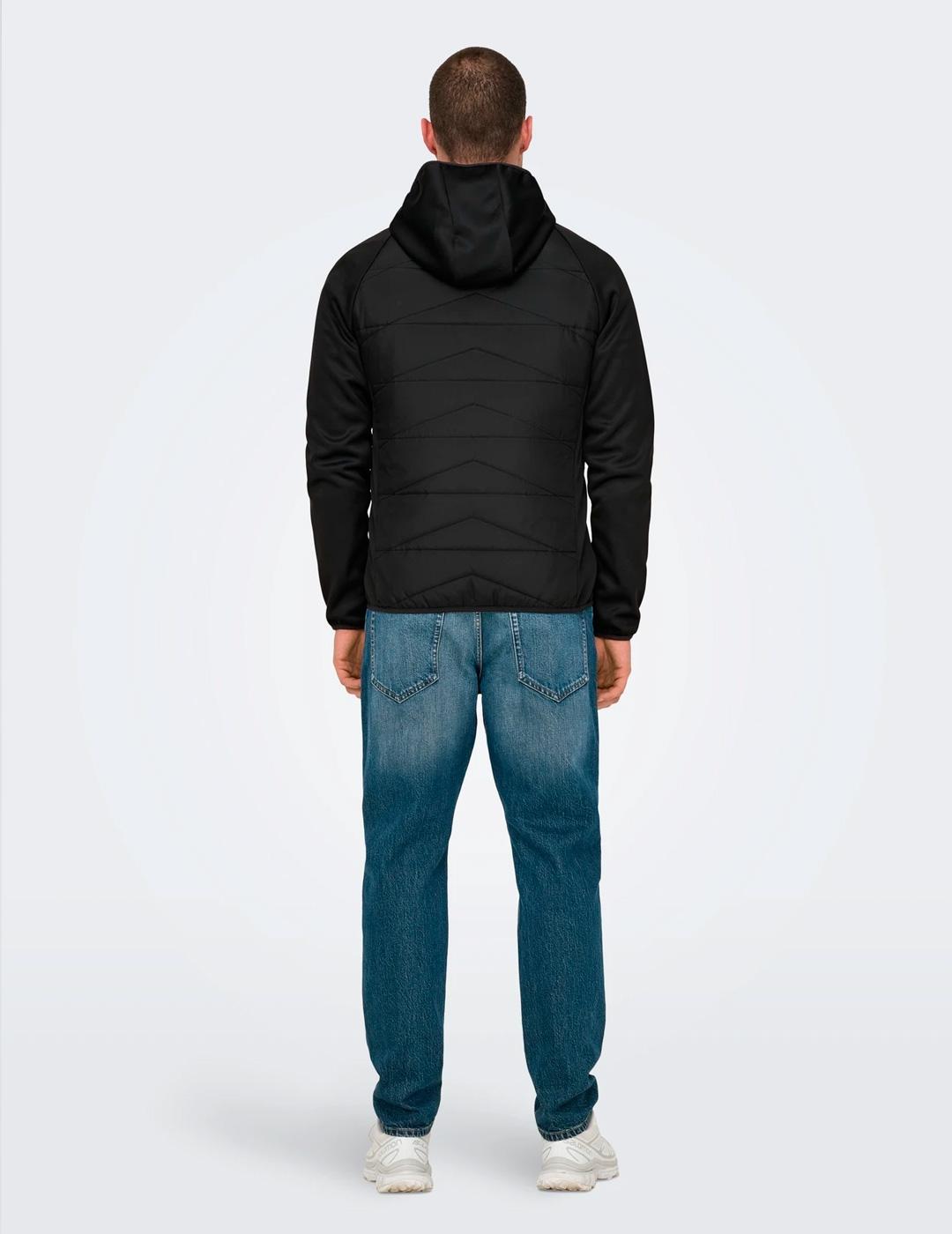 Chaqueta Only & Sons LAN MIX negro para hombre