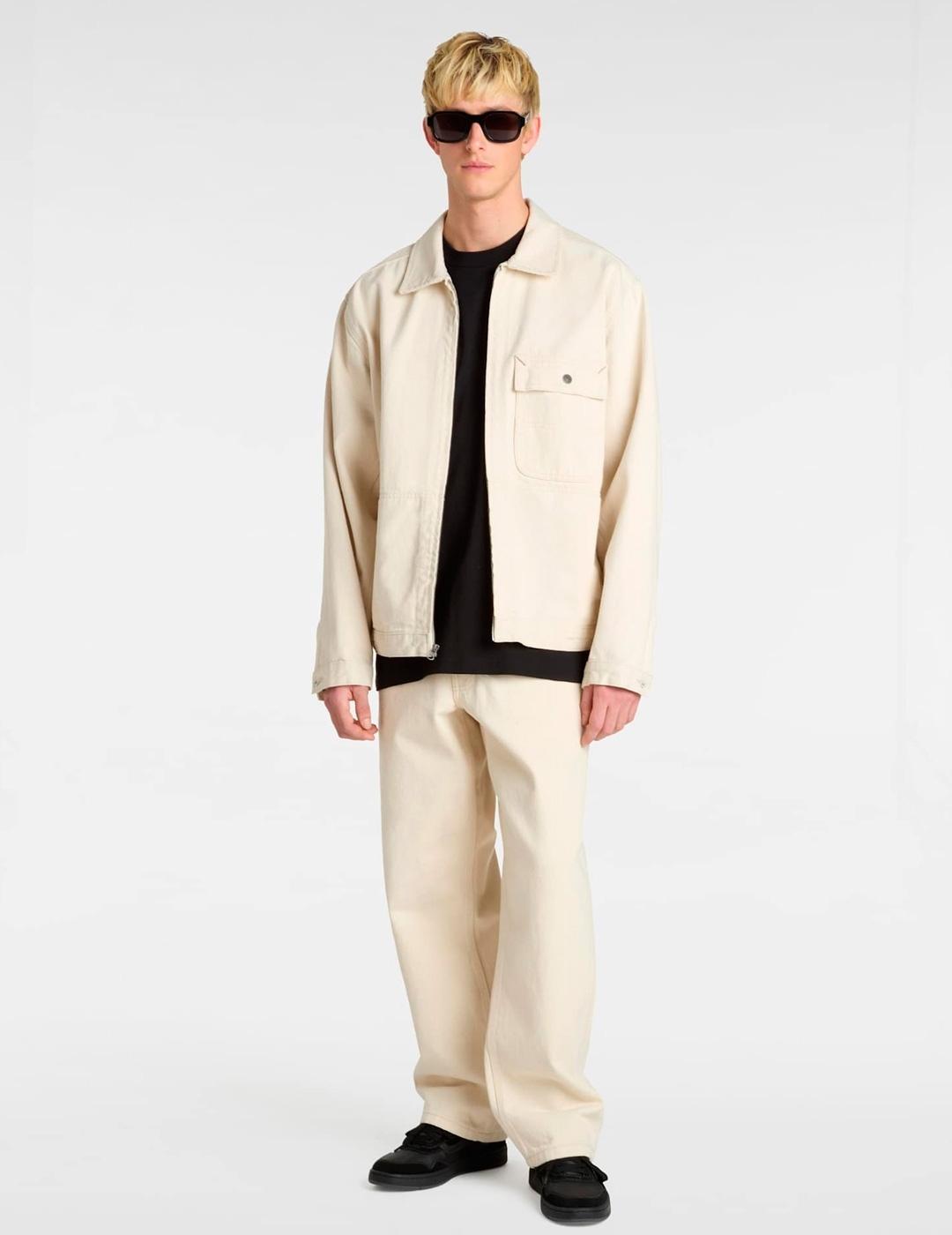 Camiseta Vans LEFT CHEST II oversize negro