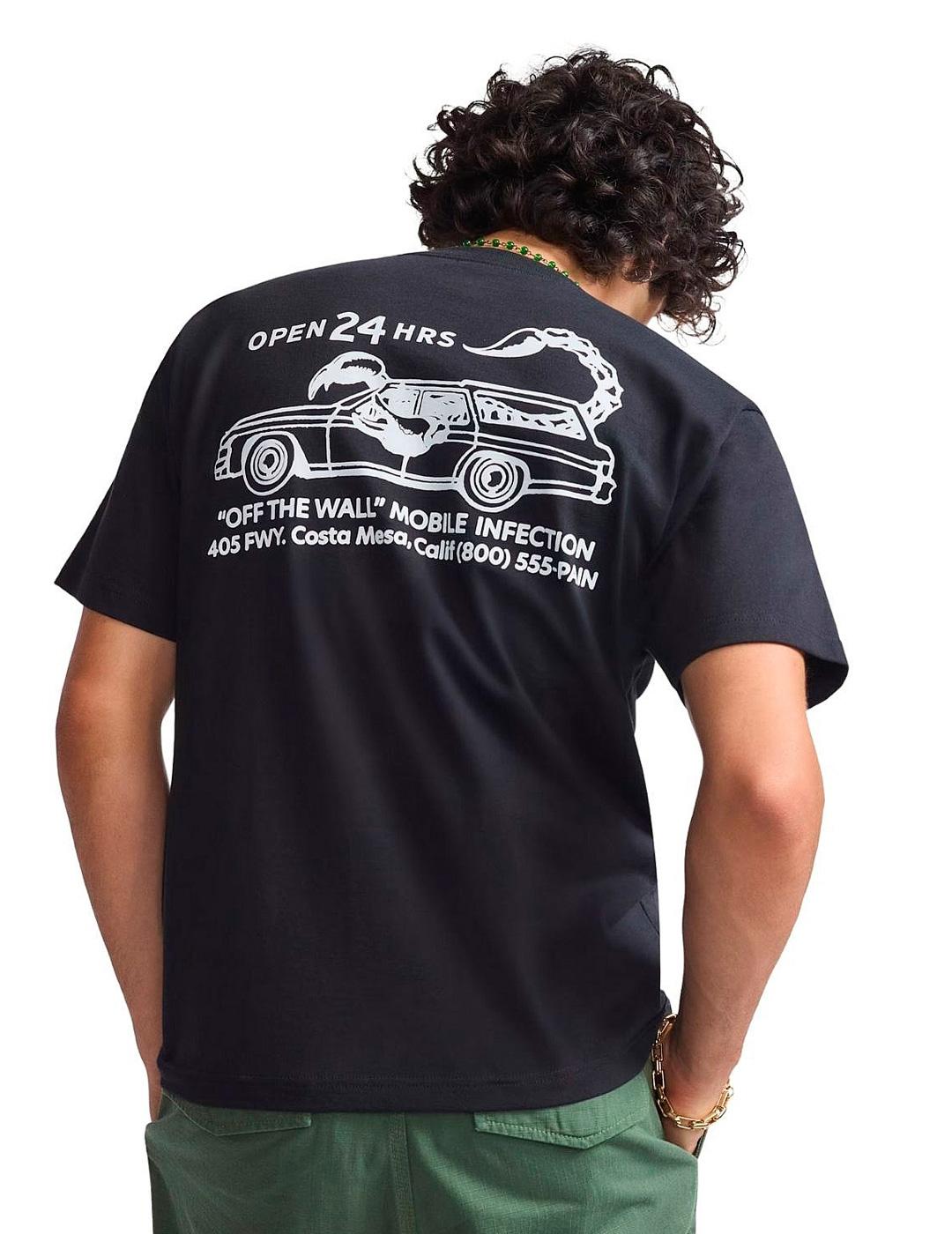 Camiseta Vans STING WAGON negro para hombre