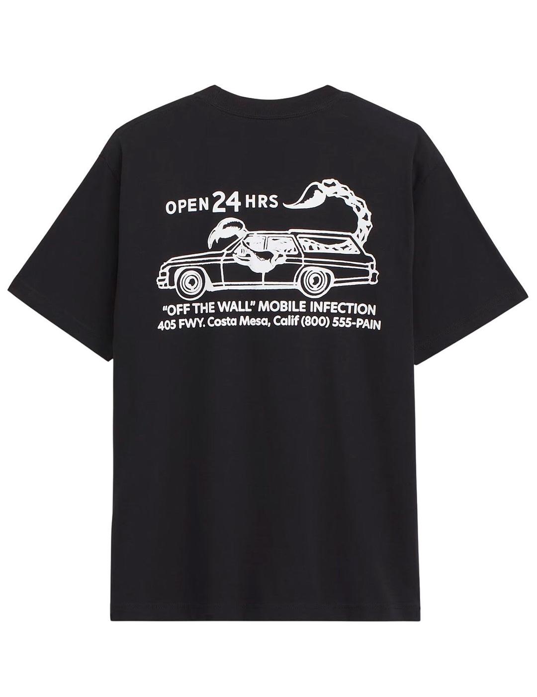 Camiseta Vans STING WAGON negro para hombre