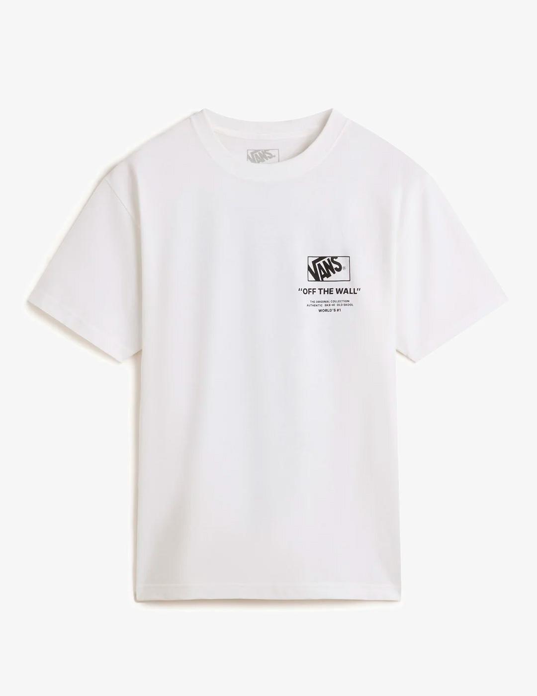 Camiseta Vans STOKEPILE blanco para hombre