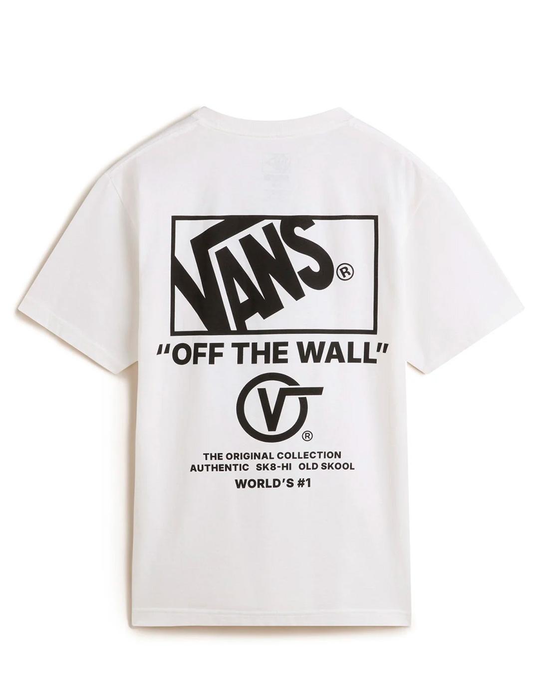 Camiseta Vans STOKEPILE blanco para hombre