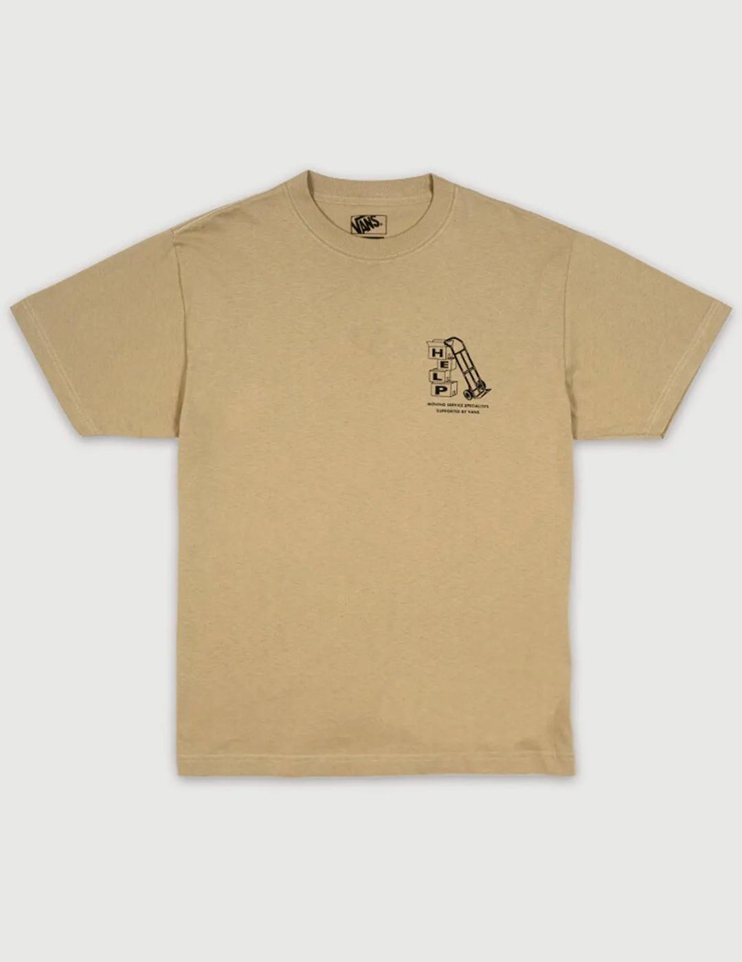 Camiseta Vans MOVING khaki unisex