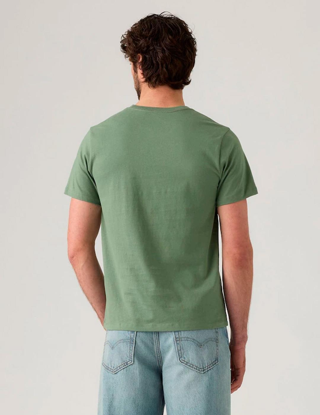 Camiseta Levi´s® ORIGINAL verde laurel para hombre