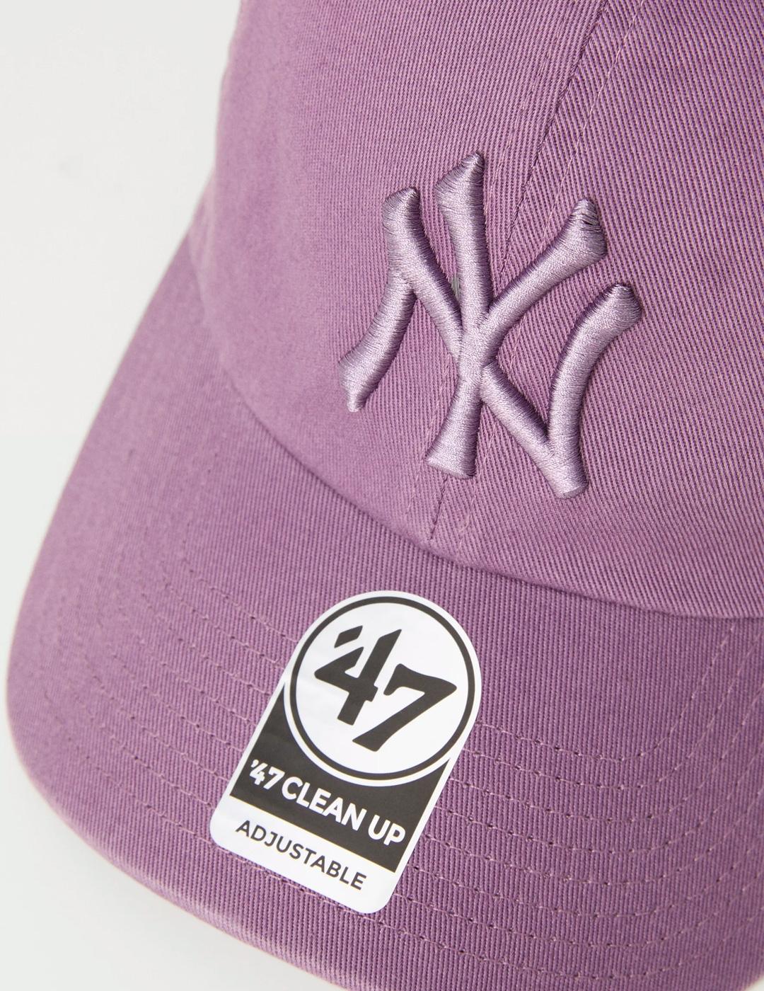 Gorra '47 NY YANKEES morado unisex
