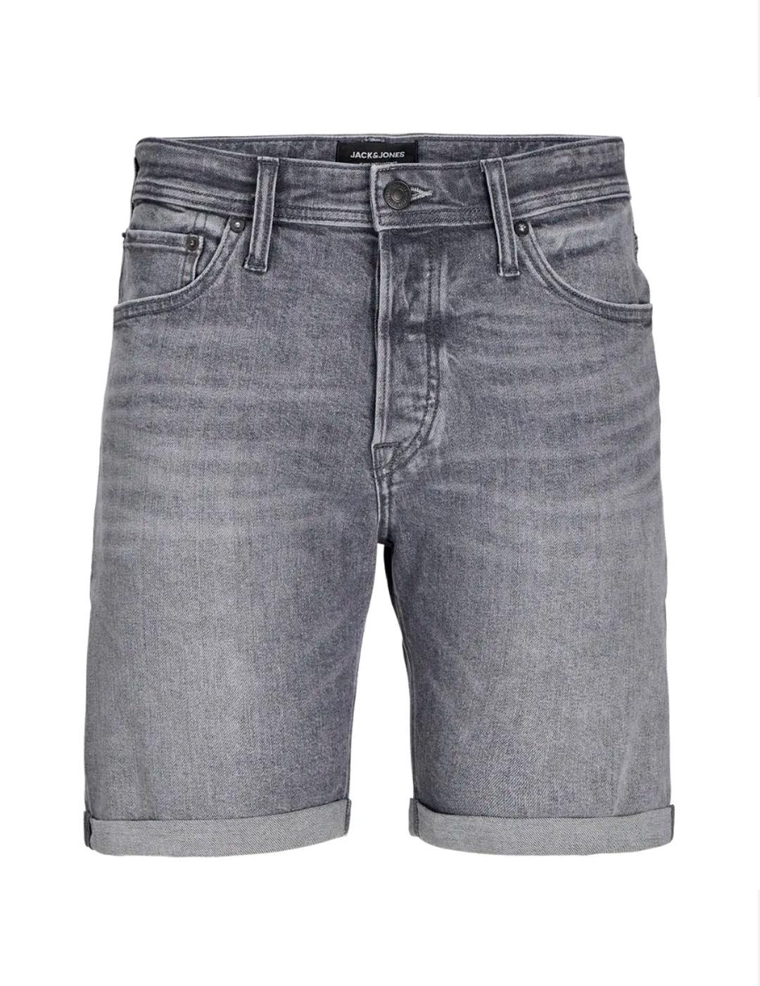 Bermuda Jack & Jones RICK 360 gris para hombre