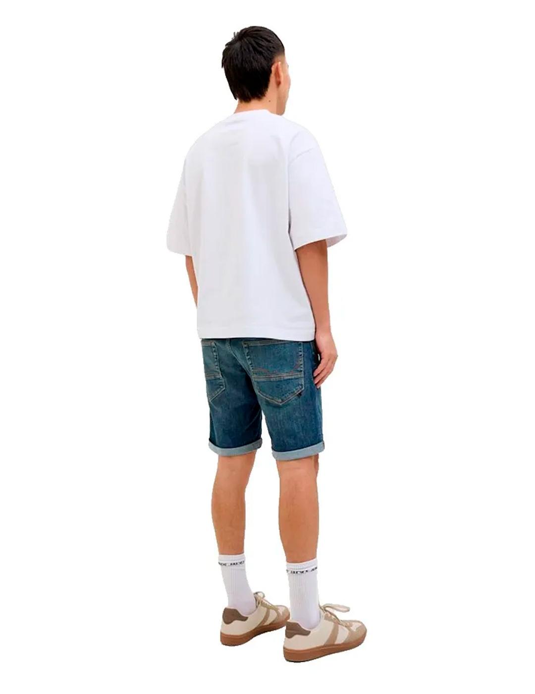 Bermuda Jack & Jones RICK FOX 310 azul denim para hombre