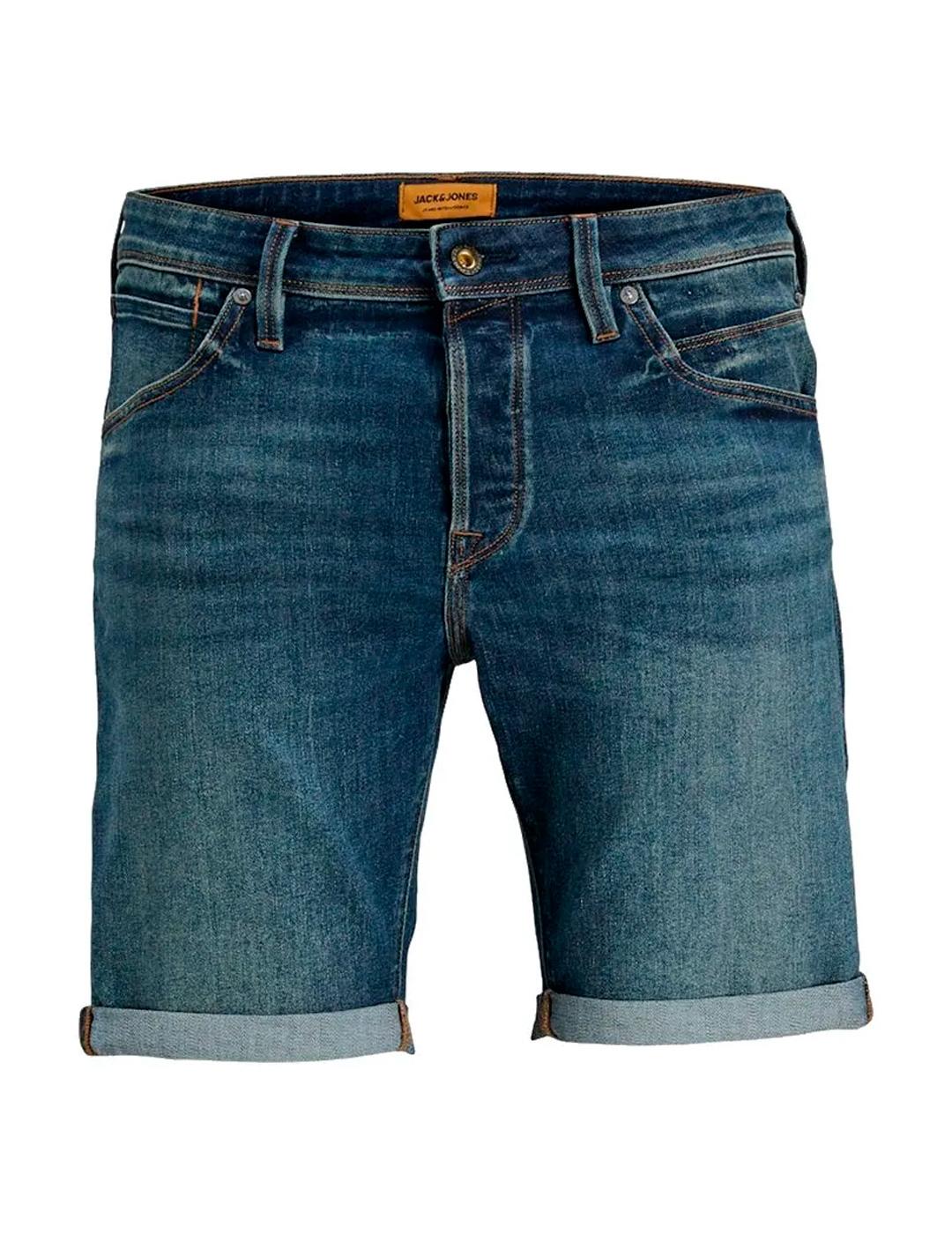 Bermuda Jack & Jones RICK FOX 310 azul denim para hombre