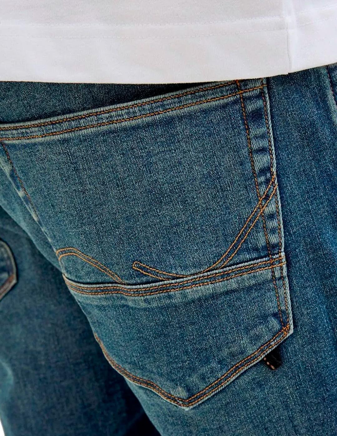 Bermuda Jack & Jones RICK FOX 310 azul denim para hombre