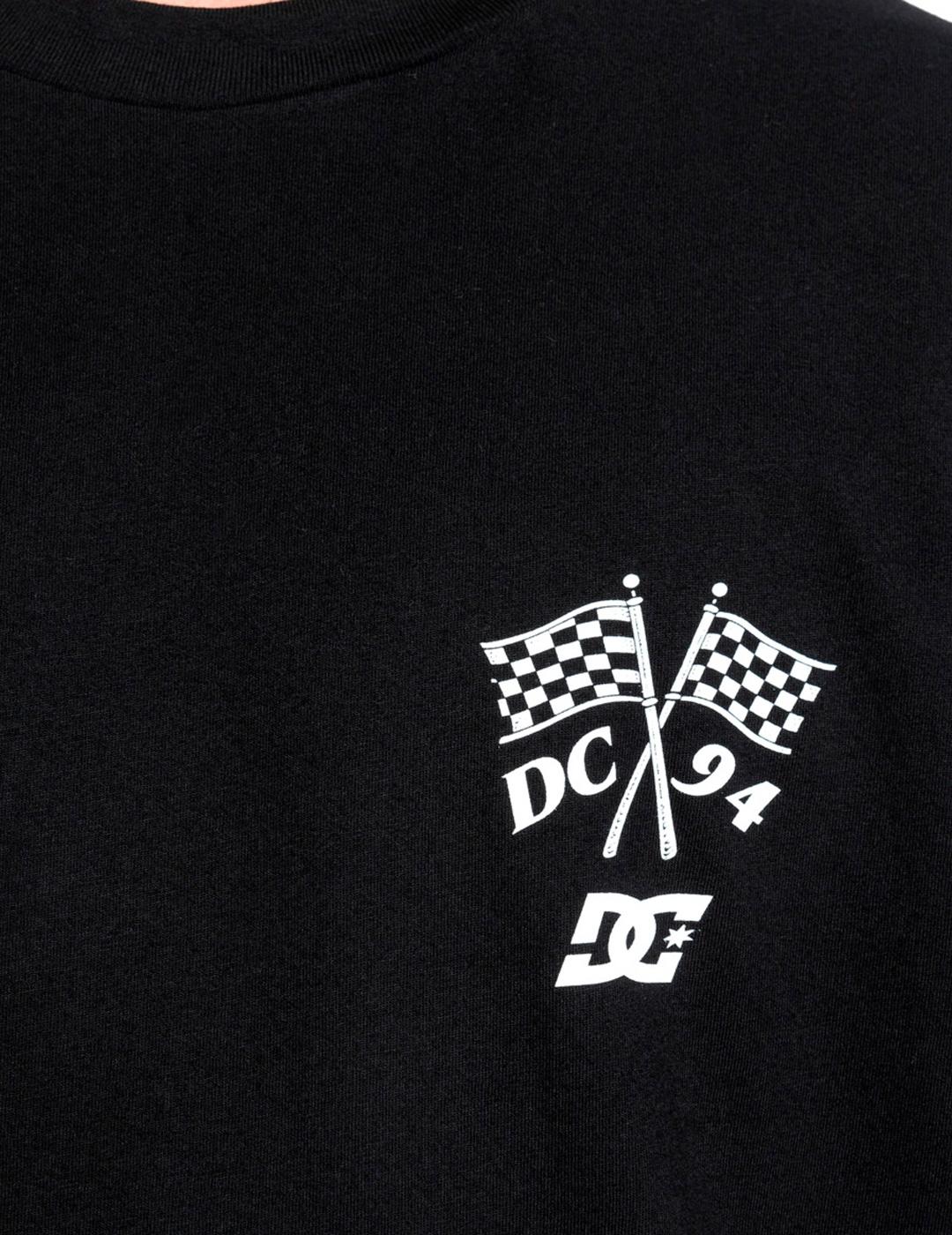 Camiseta DC Shoes FOR THE WIN negro para hombre