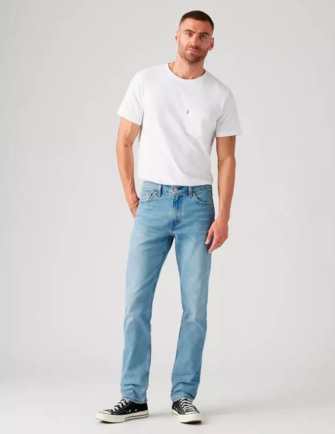 Vaquero Levi´s® 511™ Slim fit light denim para hombre