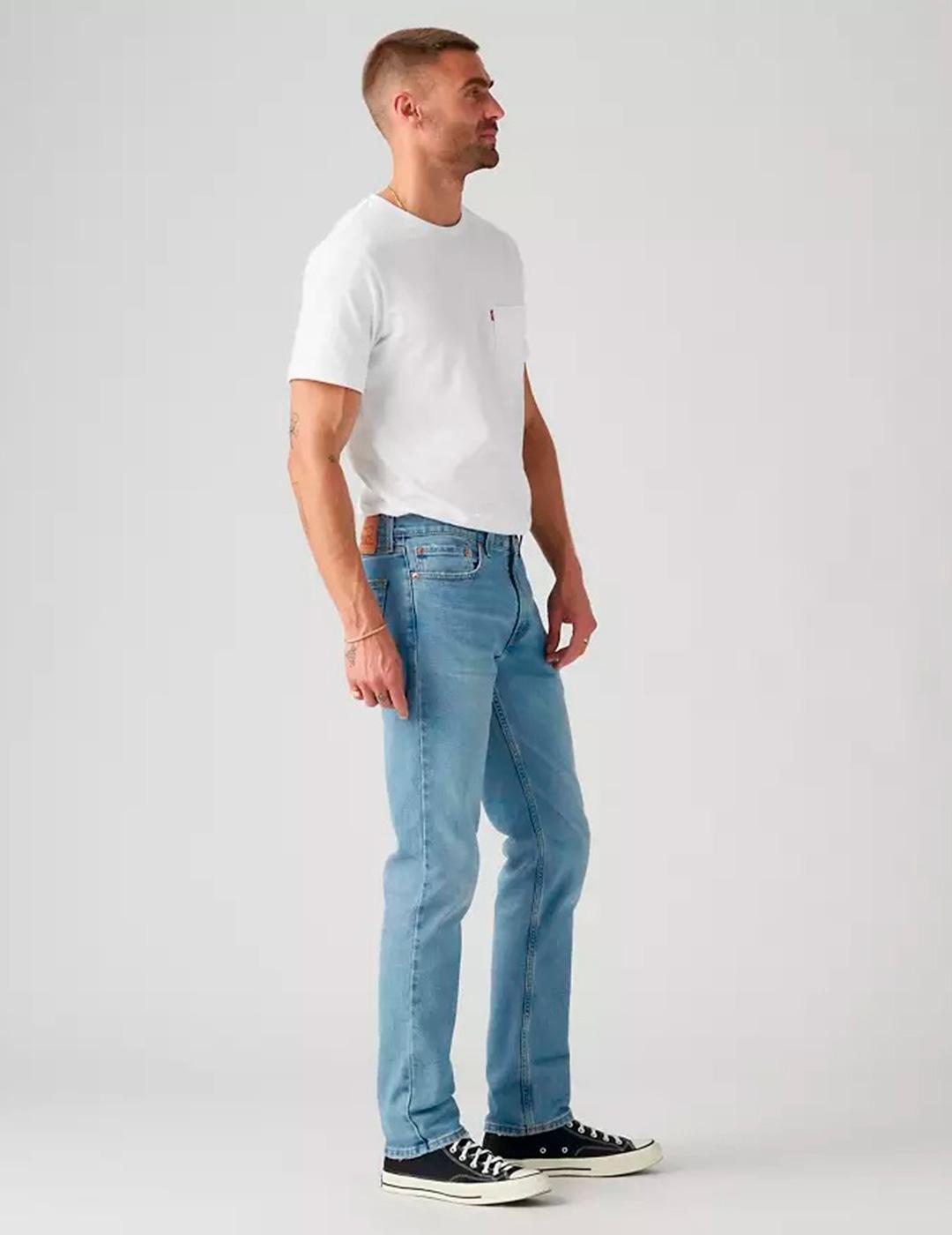 Vaquero Levi´s® 511™ Slim fit light denim para hombre