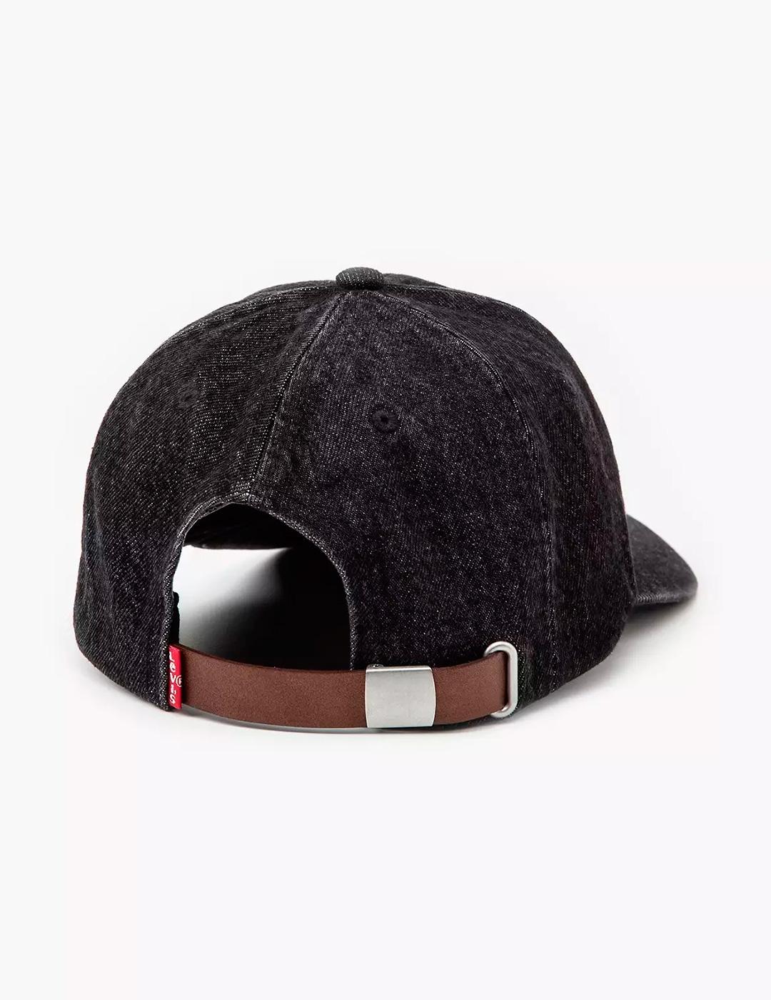 Gorra Levi's® ESSENTIAL negro lavado