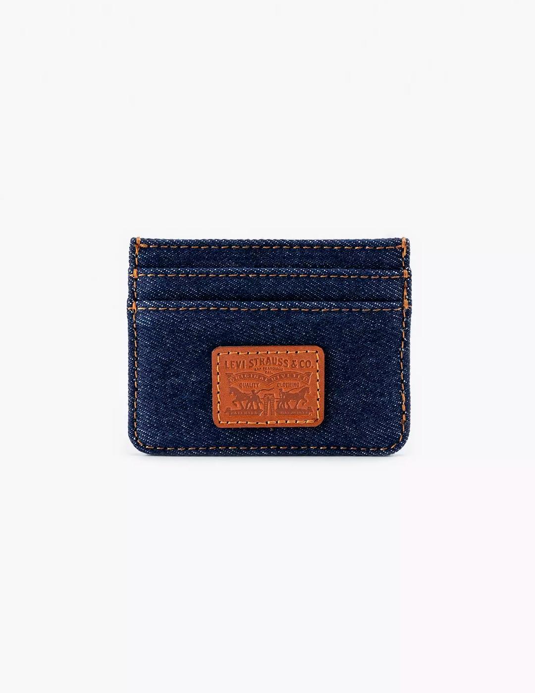Cartera Levi´s® DENIM tarjetero azul