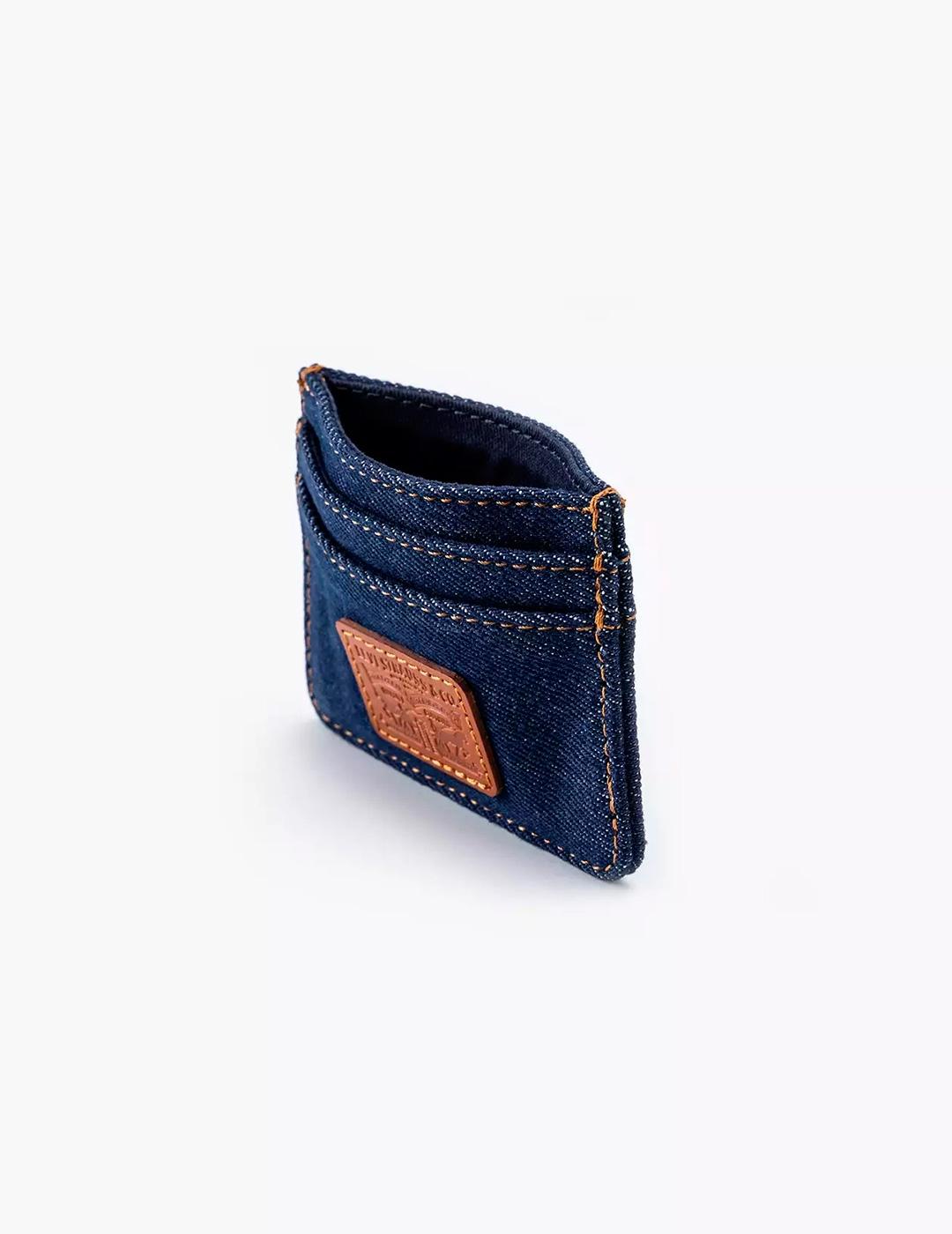 Cartera Levi´s® DENIM tarjetero azul