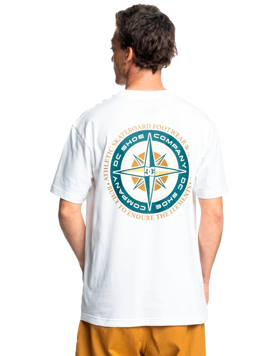 Camiseta DC TRUE NORTH blanco para hombre