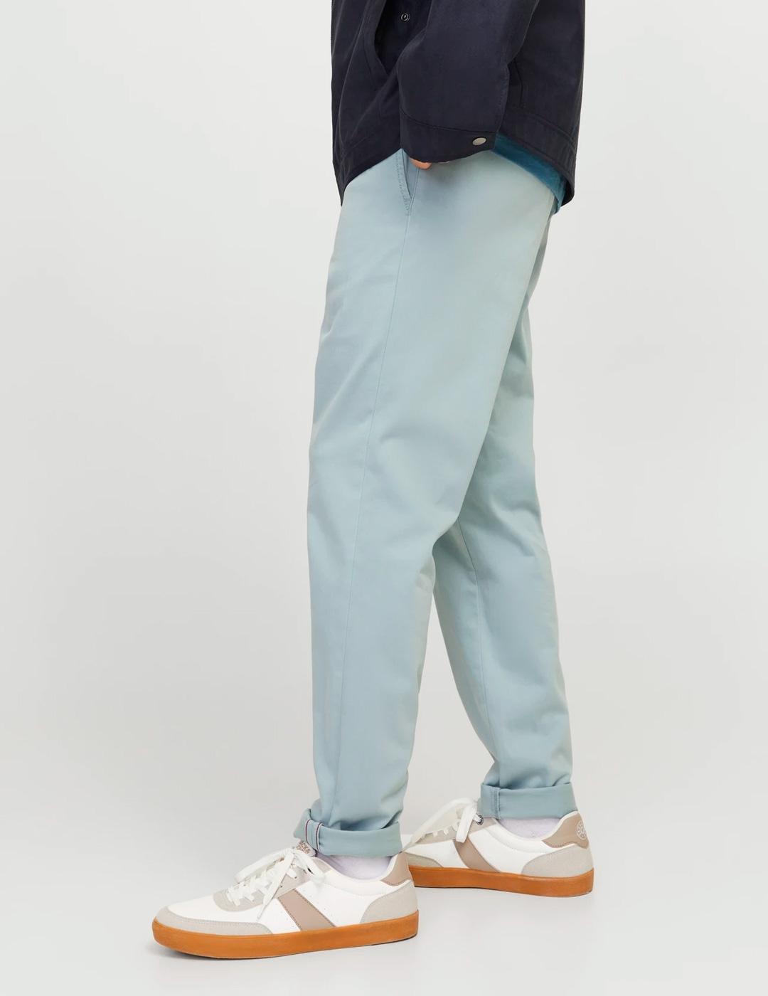 Pantalón chino Jack & Jones MARCO BOWIE azul claro para homb
