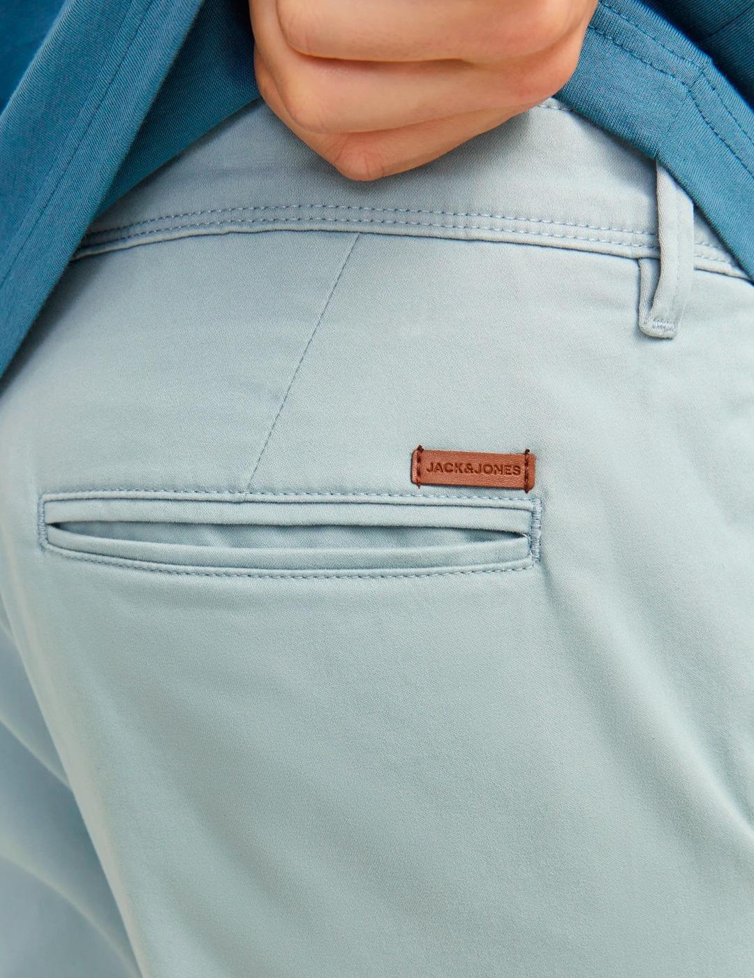 Pantalón chino Jack & Jones MARCO BOWIE azul claro para homb