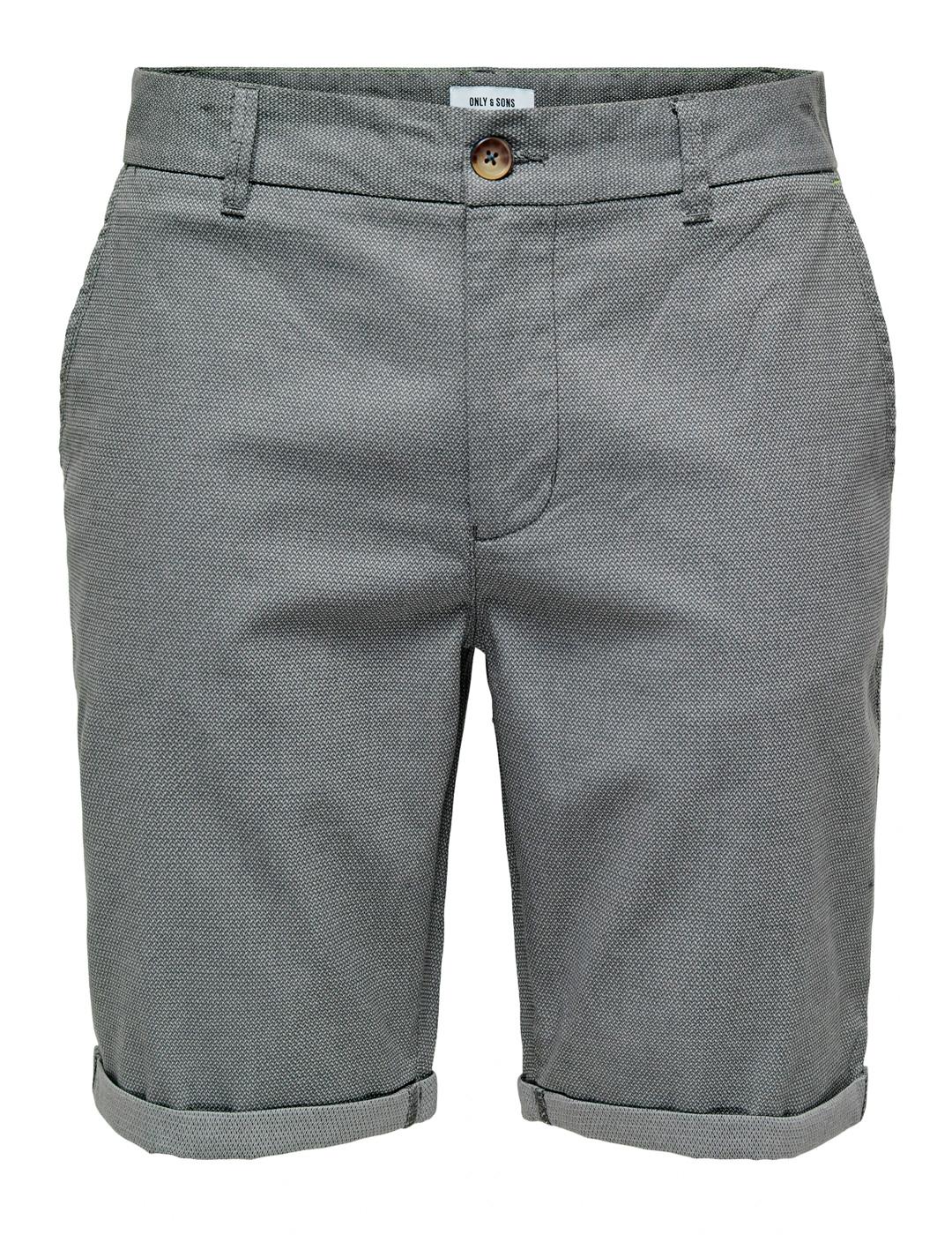 Bermuda Only & Sons PETER chino gris verdoso para hombre