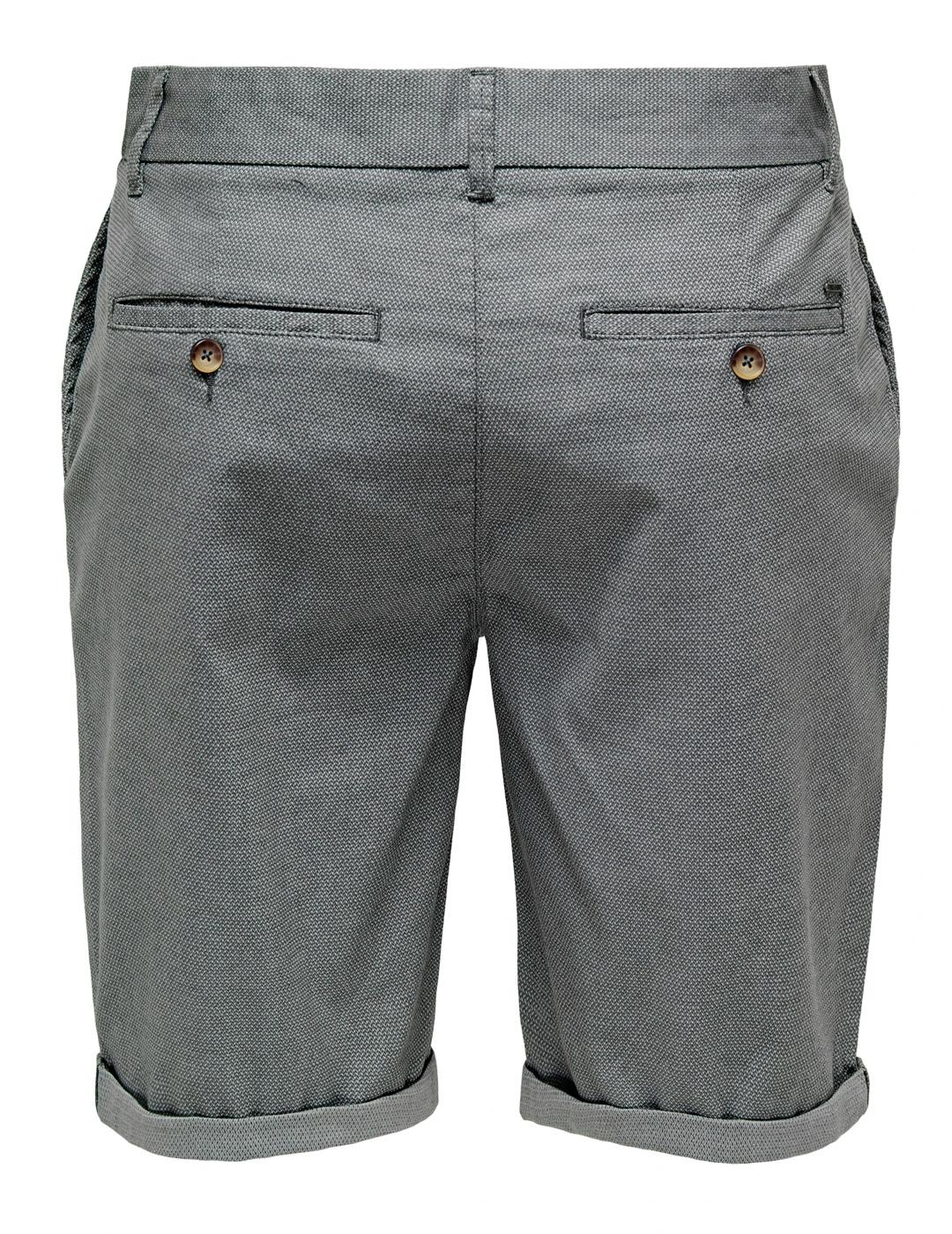 Bermuda Only & Sons PETER chino gris verdoso para hombre