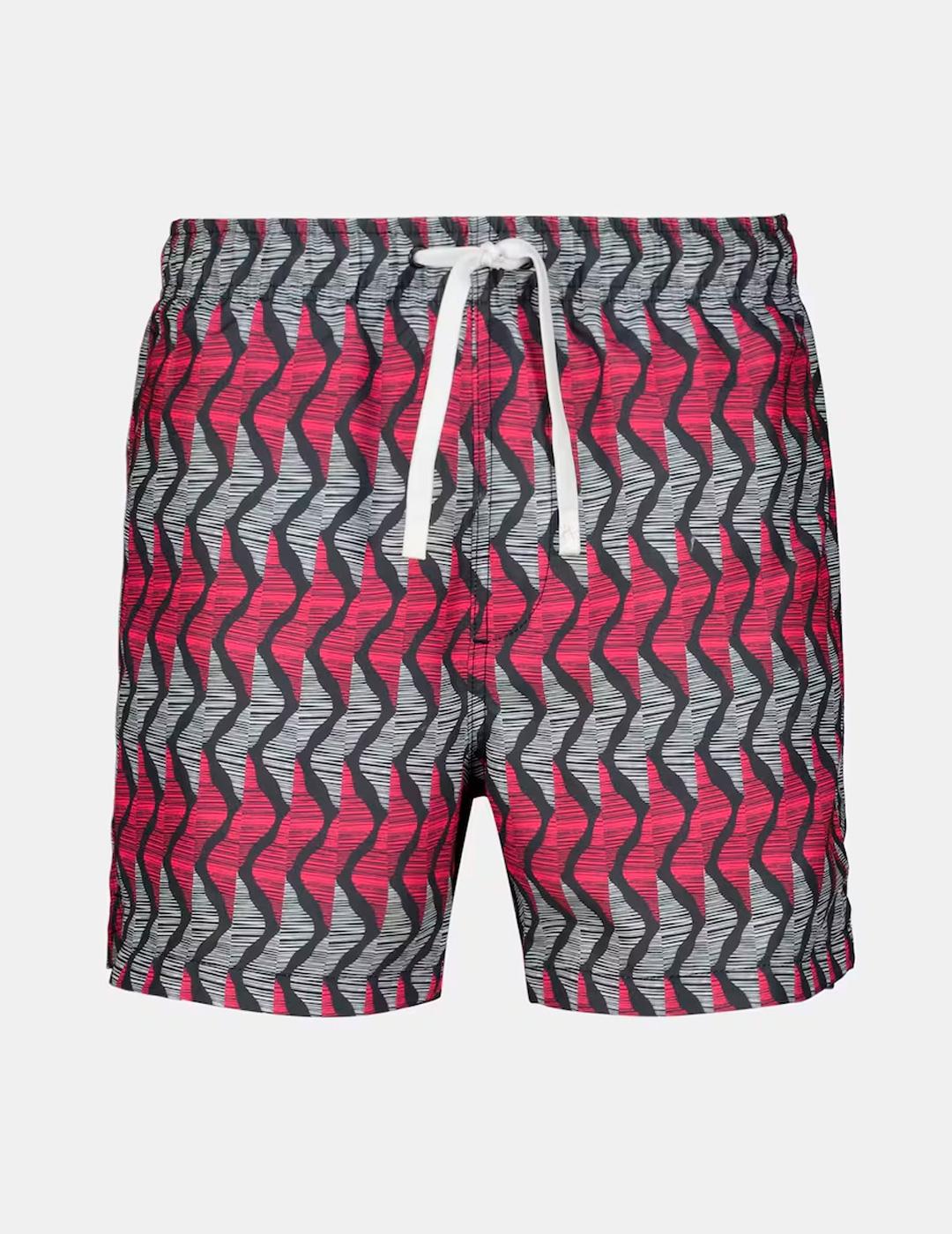 Bañador Only & Sons BASILE gris y fucsia para hombre