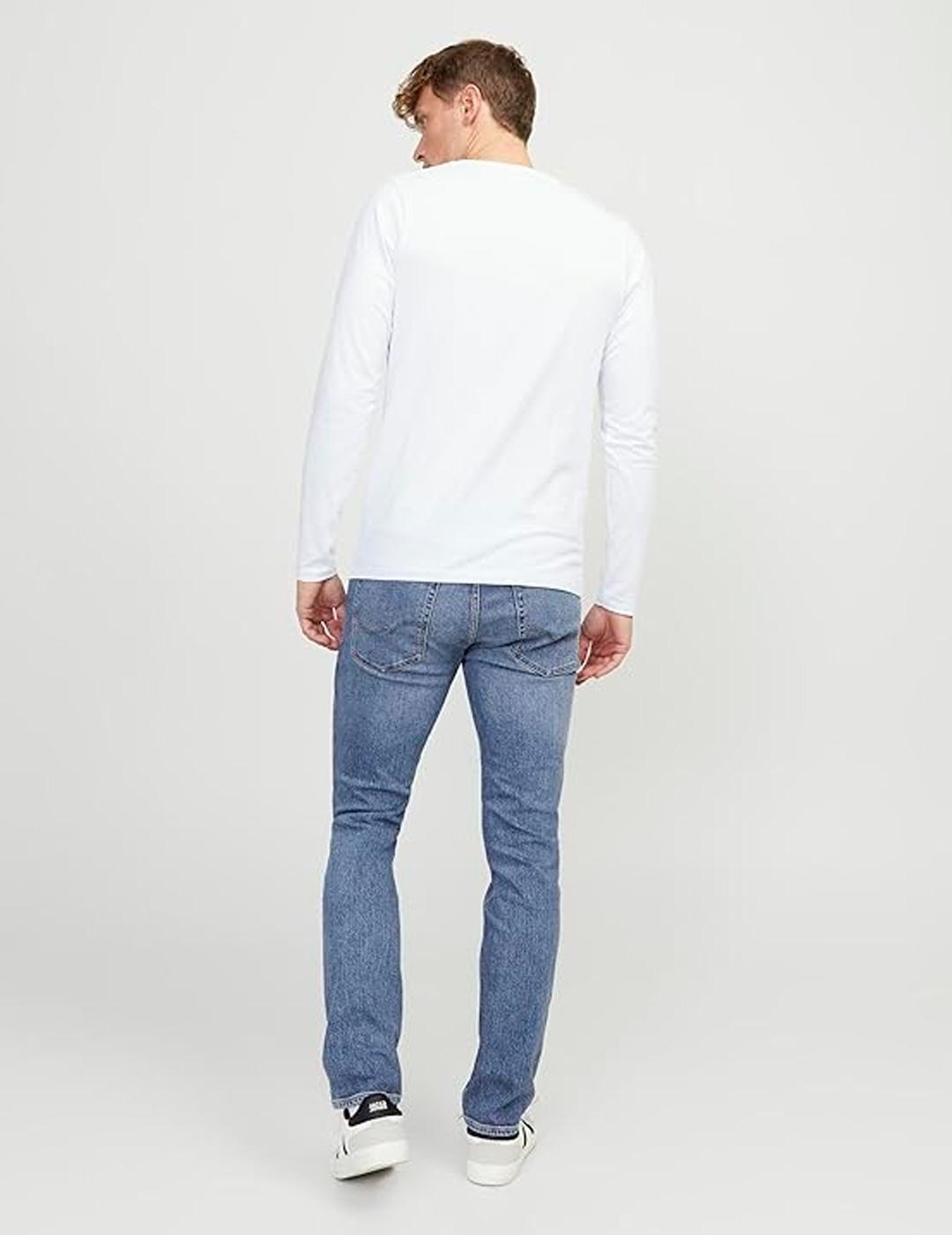 Vaquero Jack & Jones TIM 411 azul denim para hombre