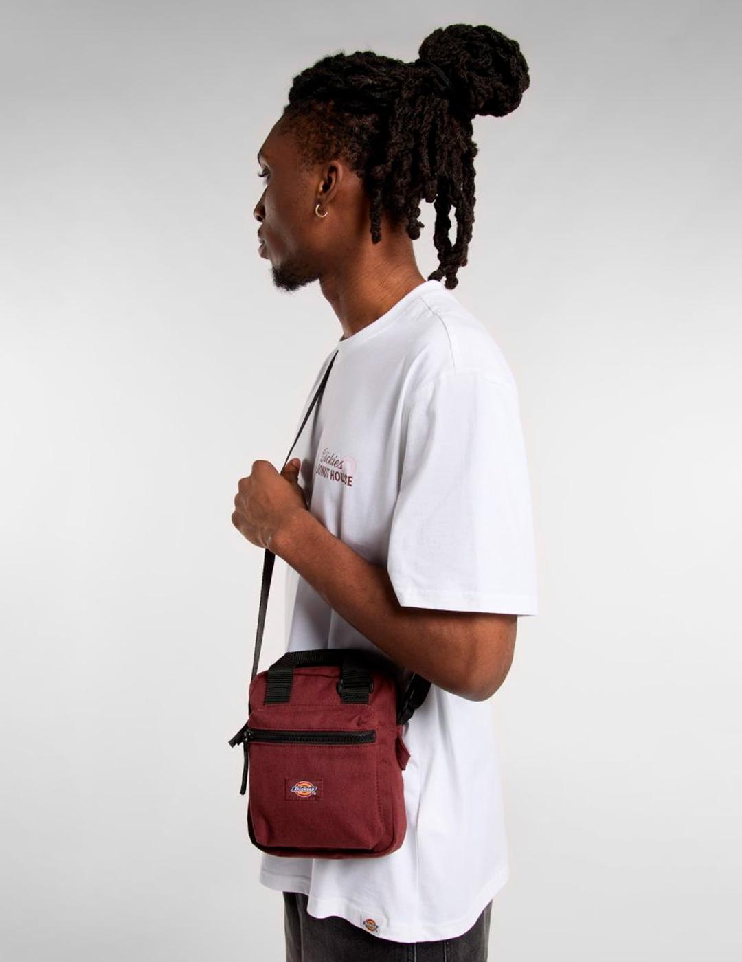 Bolso Unisex Dickies MOREAUVILLE granate unisex