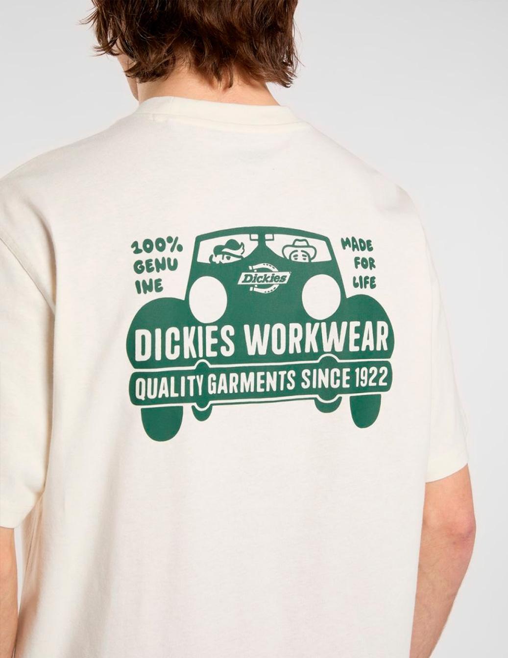 Camiseta Dickies GORDONSVILLE crudo para hombre