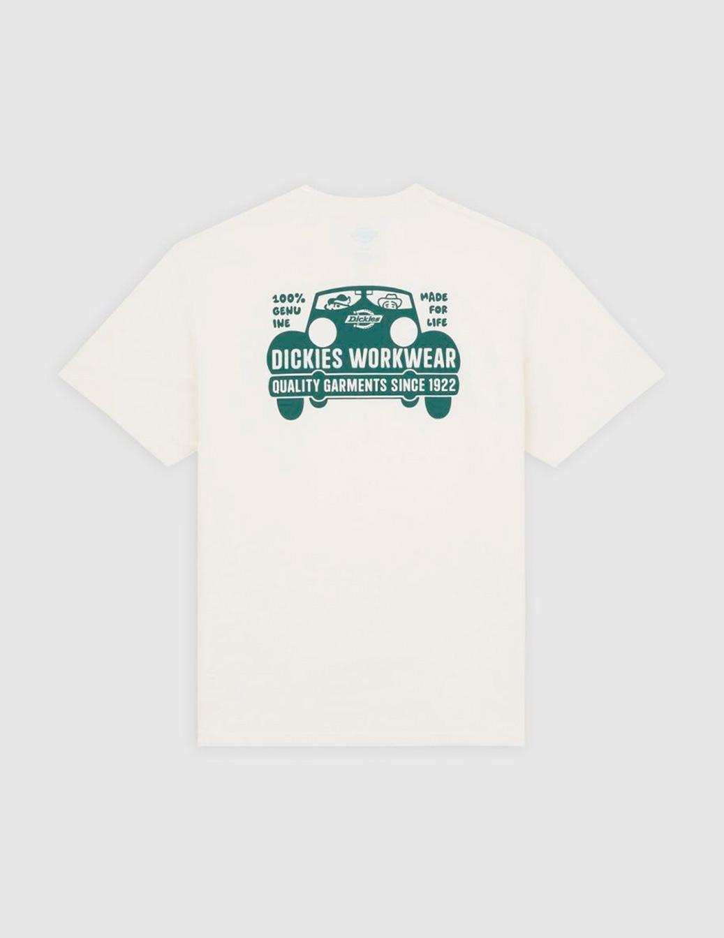 Camiseta Dickies GORDONSVILLE crudo para hombre