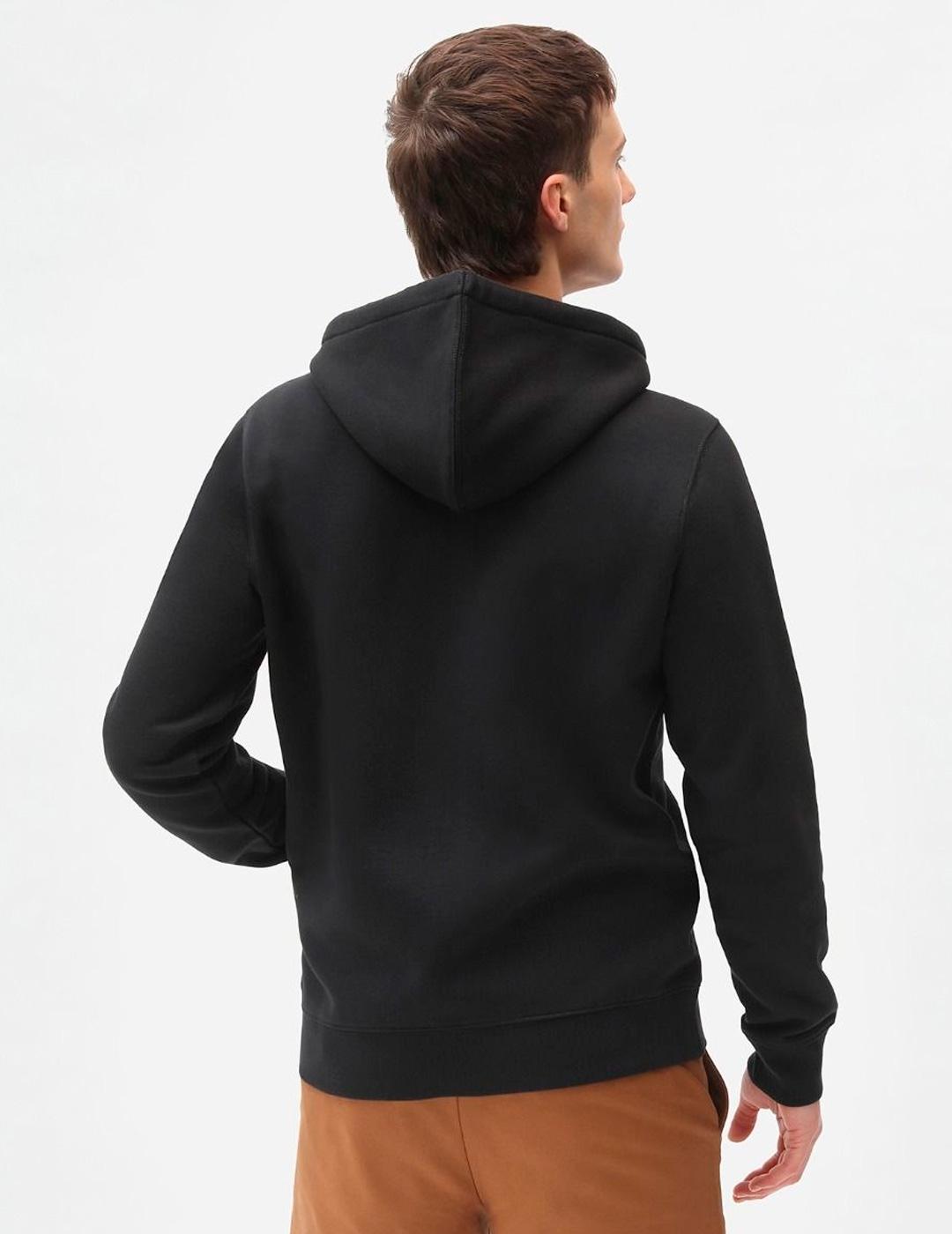 Sudadera Dickies OAKPORT capucha negra para hombre