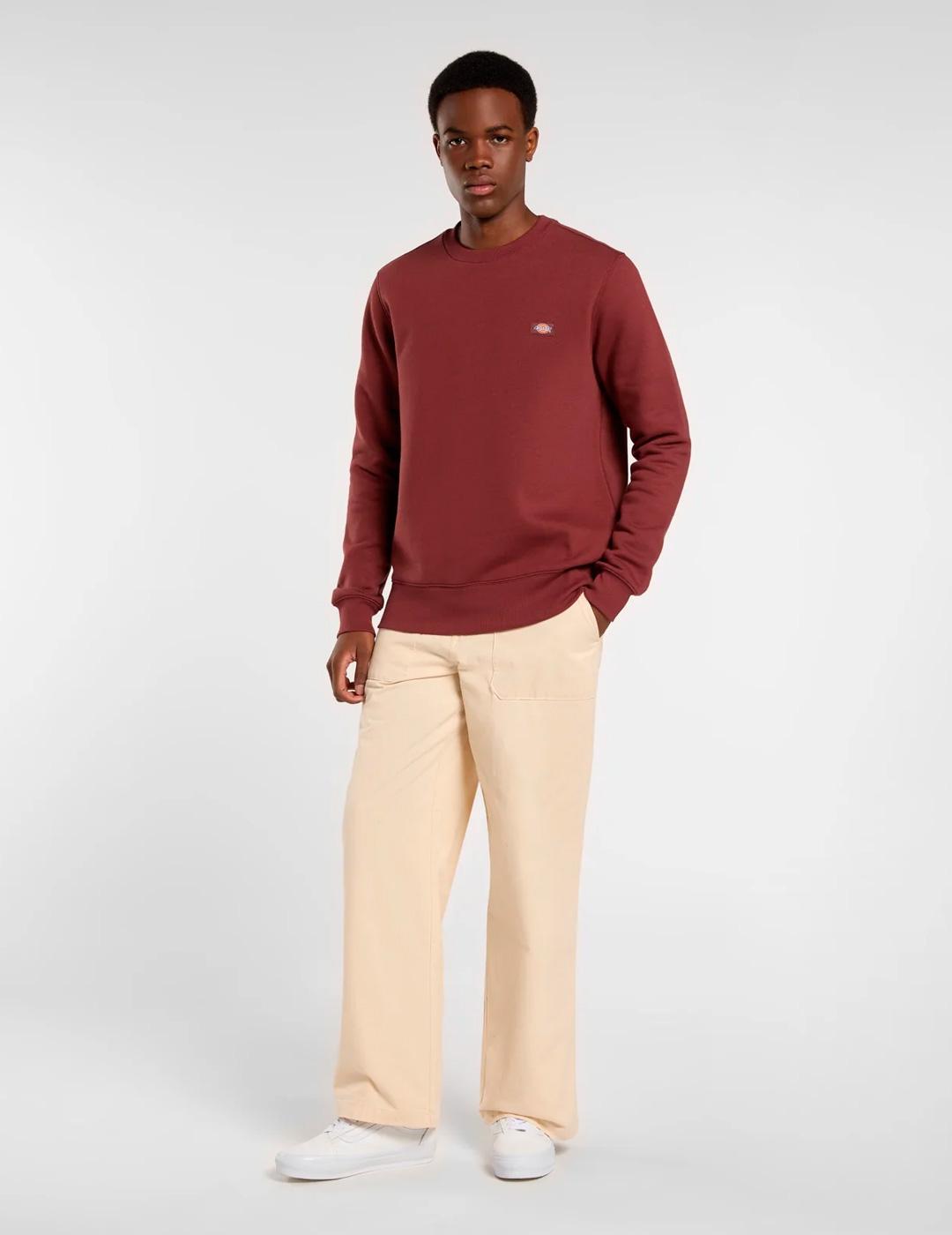 Sudadera Dickies MAPLETON granate para hombre