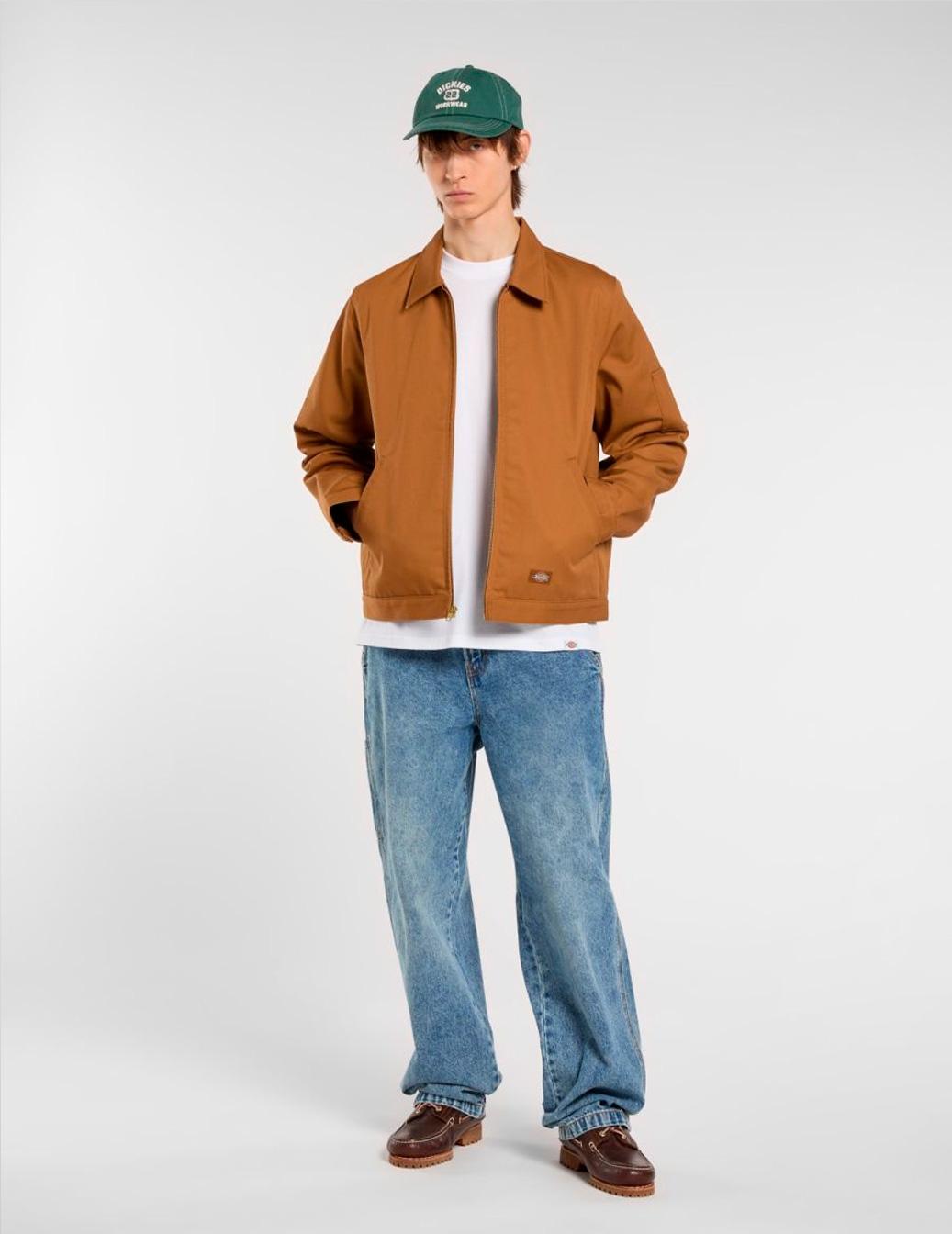 Chaqueta Dickies LINED EISENHOWER marrón para hombre
