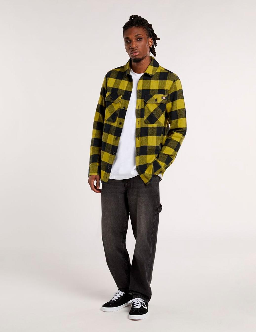 Camisa Dickies SACRAMENTO amarillo para hombre