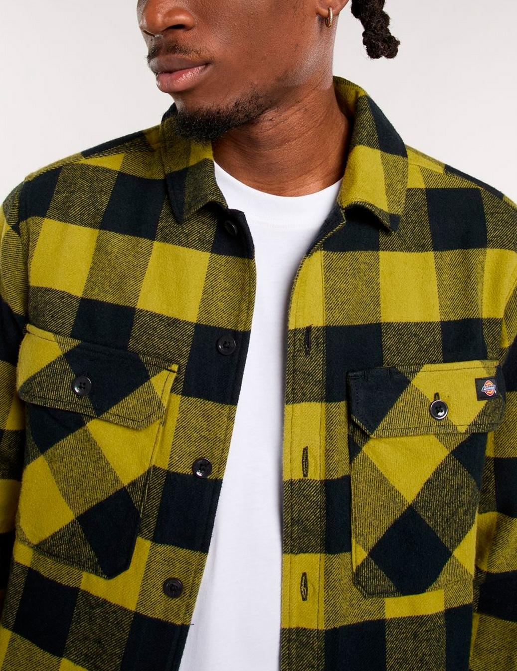 Camisa Dickies SACRAMENTO amarillo para hombre
