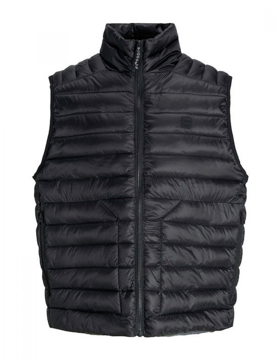 Chaleco Jack & Jones PRIME LIGHT negro para hombre
