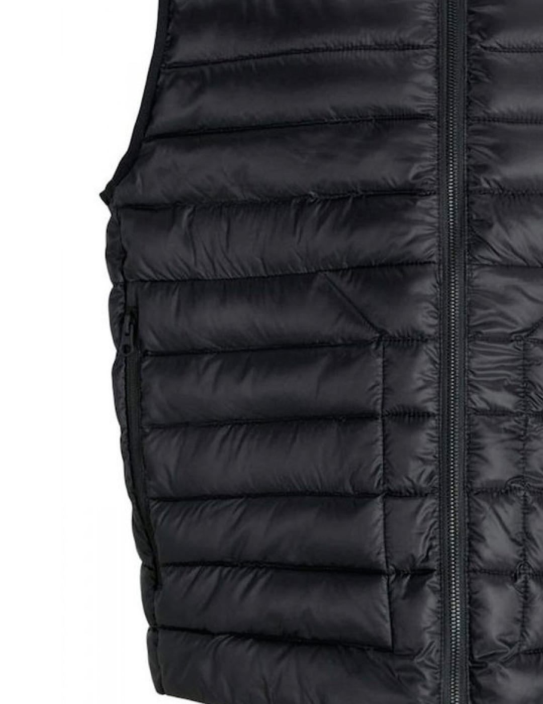 Chaleco Jack & Jones PRIME LIGHT negro para hombre