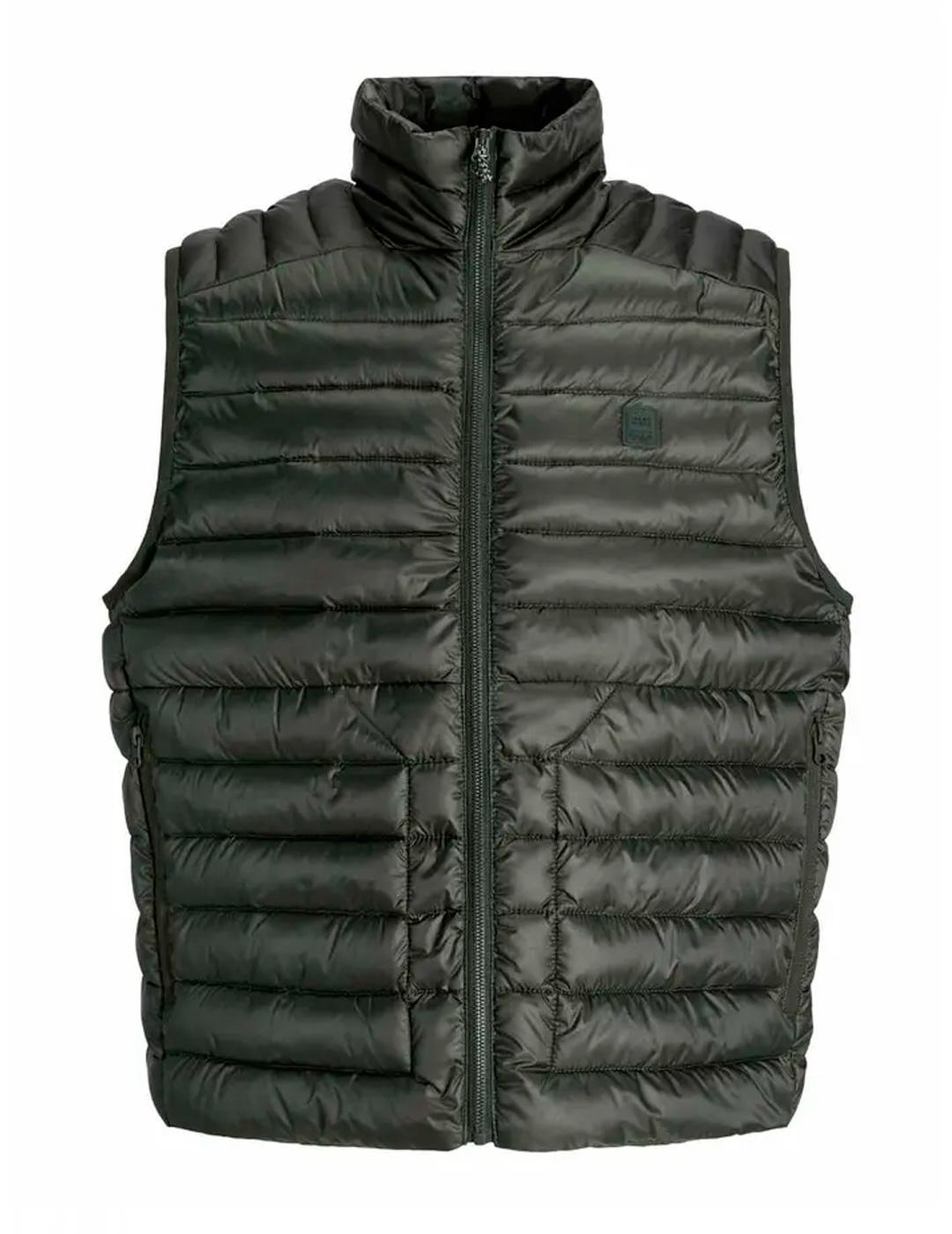 Chaleco Jack & Jones PRIME LIGHT negro para hombre