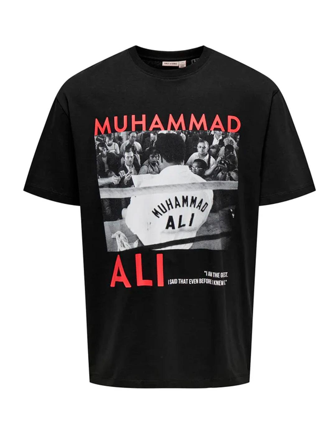 Camiseta Only & Sons MUHAMMED crudo para hombre