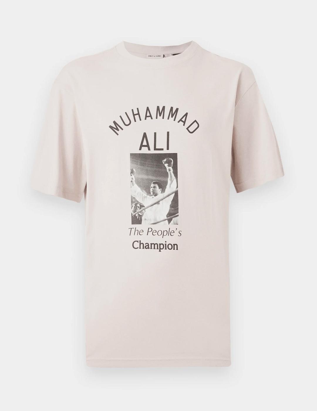 Camiseta Only & Sons MUHAMMED crudo para hombre