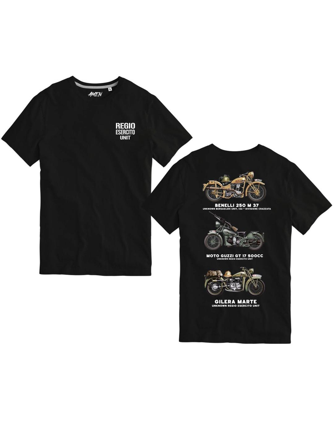 Camiseta A.M.E.N REGIO negro para hombre