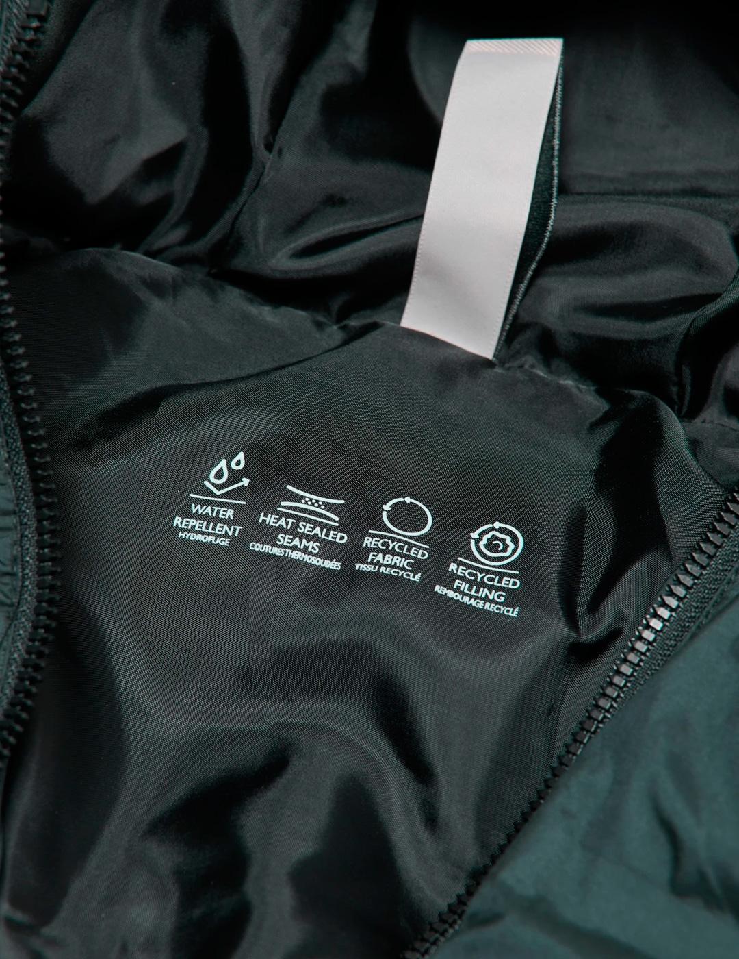 Chaqueta Only & Sons UNION negra con capucha para hombre