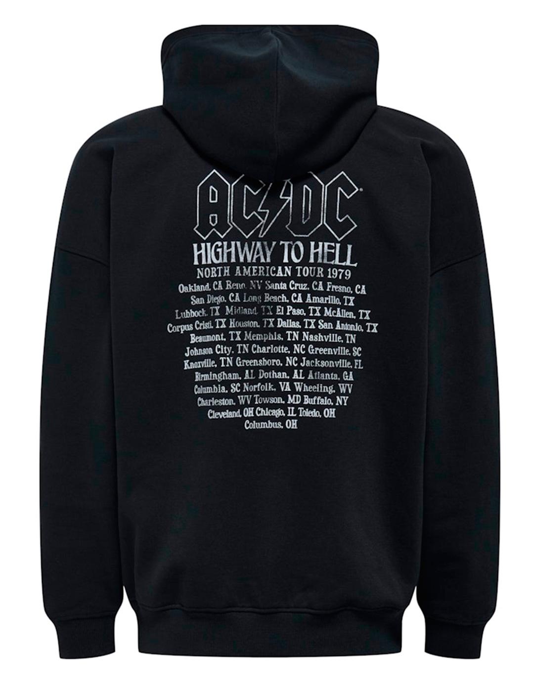 Sudadera Only & Sons ACDC negro para hombre