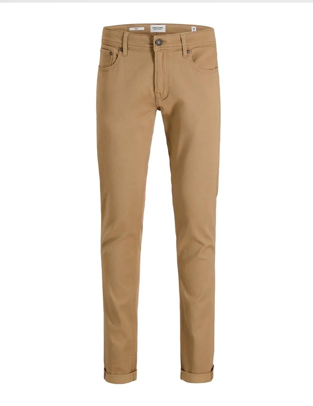 Vaquero Jack & Jones GLENN 014 beige para hombre