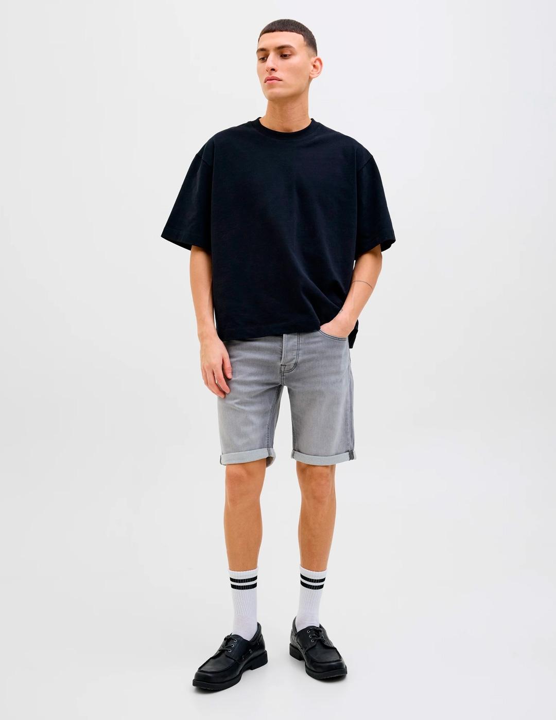 Bermuda Jack & Jones RICK 063 gris para hombre