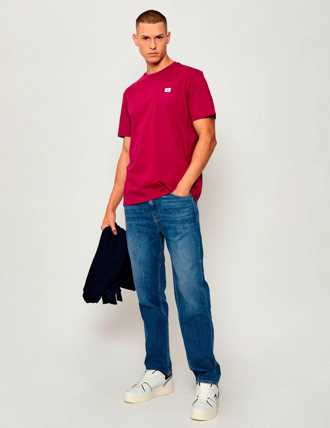 Camiseta Calvin Klein BADGE 30S rosa hombre