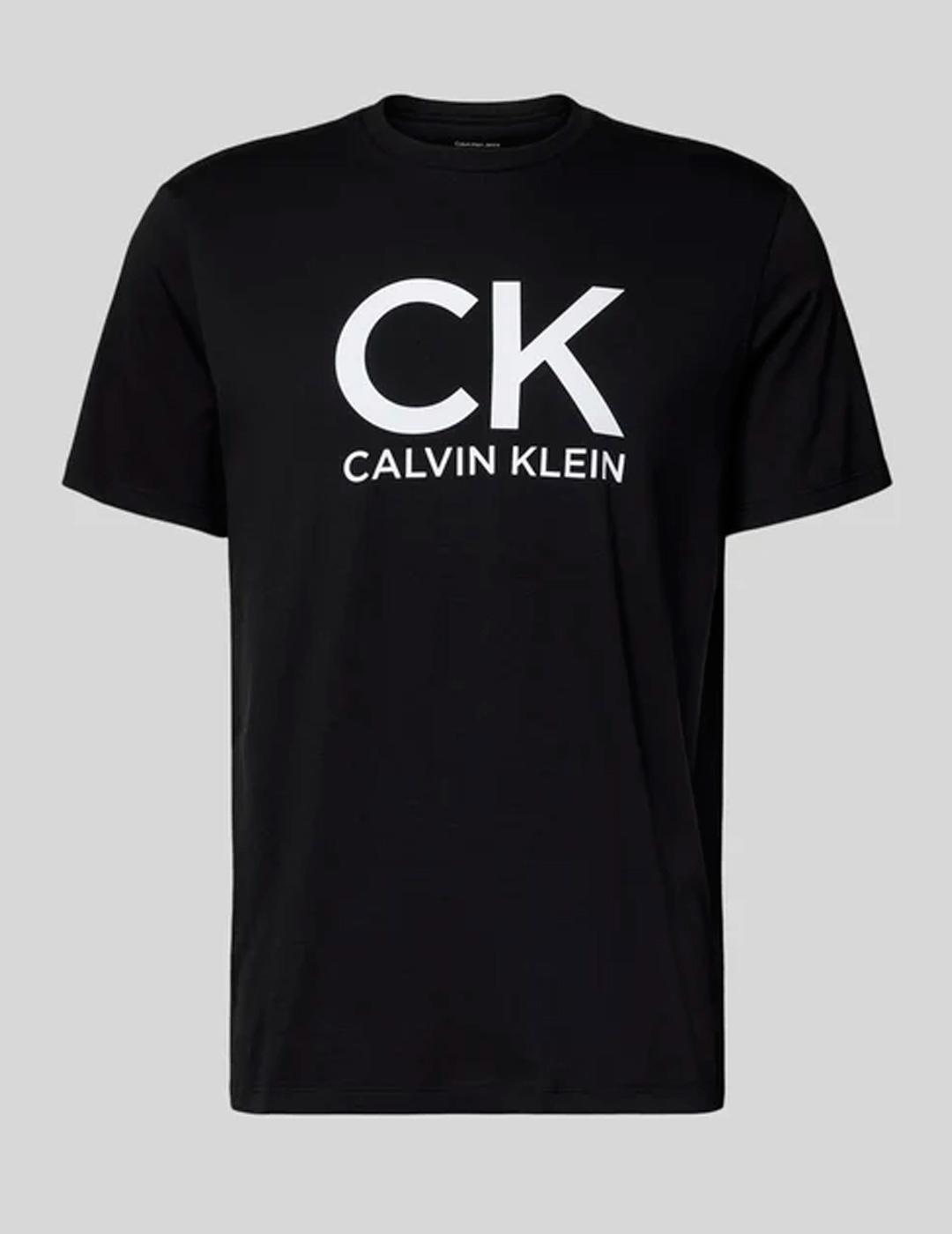 Camiseta Calvin Klein 30S EUCK CALVIN negro hombre