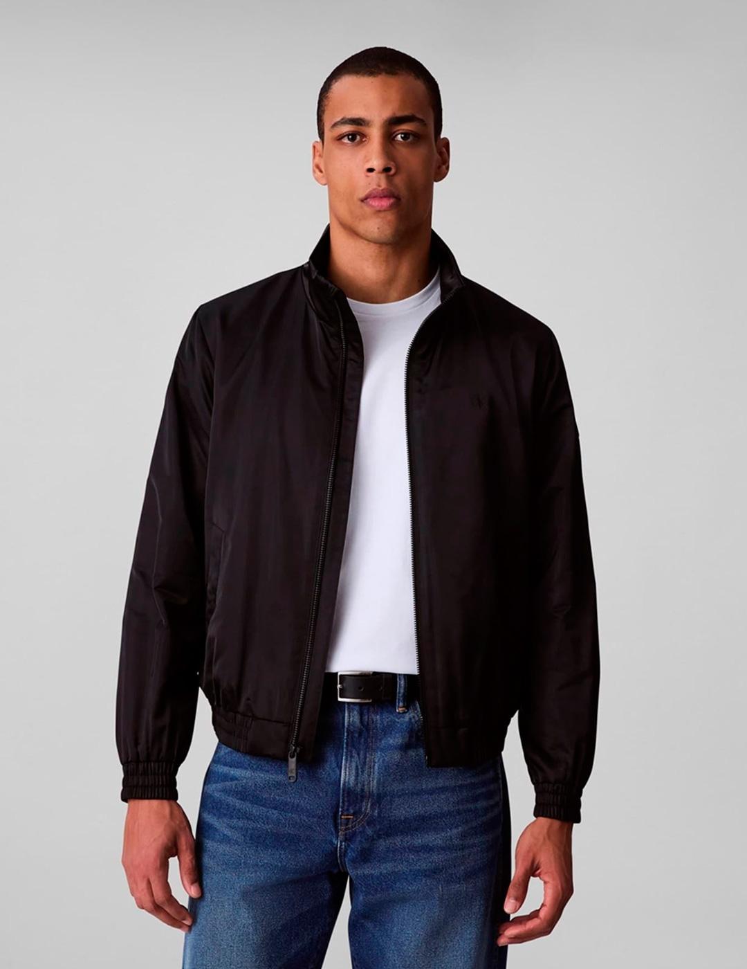 Cazadora Calvin Klein PADDED negro con logo